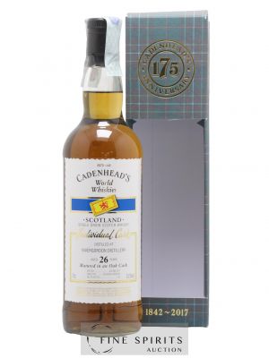 Invergordon 26 years Cadenhead's Bourbon Hogshead - One of 132 - bottled 2017 World Whiskies   - Lot de 1 Bouteille