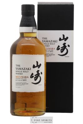 Yamazaki Of. Mizunara Japanese Oak Cask bottled 2012 Suntory   - Lot of 1 Bottle