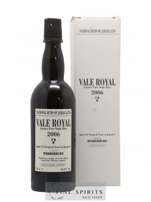 Vale Royal 12 years 2006 Velier VRW One of 3412 - bottled 2018   - Lot de 1 Bouteille