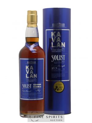 Kavalan Of. Solist Vinho Barrique n°W090220012 - One of 189 - bottled 2013 Cask Strength ---- - Lot de 1 Bottle