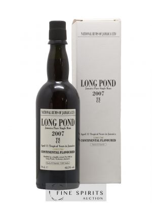 Long Pond 11 years 2007 Of. Mark TECC - One of 3325 - bottled 2018 LM&V National Rums of Jamaica   - Lot de 1 Bouteille