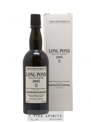 Long Pond 15 years 2003 Of. Mark TECA - One of 2484 - bottled 2018 LM&V National Rums of Jamaica   - Lot de 1 Bouteille