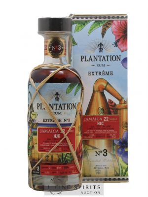 Plantation 22 years 1996 Pierre Ferrand Extrême n°3 Mark HJC - One of 2121 - bottled 2018 Limited Edition   - Lot de 1 Bouteille