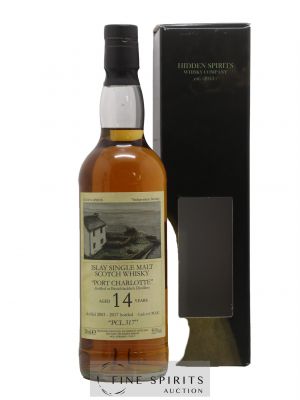 Port Charlotte 14 years 2003 Hidden Spirits PCL.317 Cask n°PC641 - bottled 2017   - Lot de 1 Bouteille