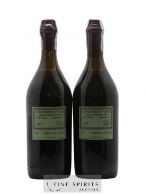 Chartreuse Of. Verte V.E.P. Mise 2021   - Lot of 2 Bottles