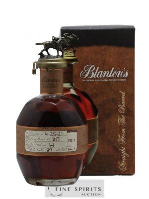 Blanton's Of. Warehouse H - Barrel n°107 - dumped 2021 ---- - Lot de 1 Bottle