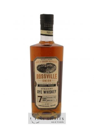 Rossville Union 7 years Of. Barrel Proof   - Lot de 1 Bouteille