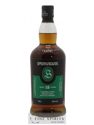 Springbank 15 years Of. Green Label ---- - Lot de 1 Bouteille