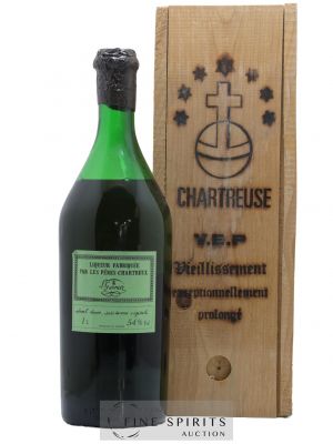 Chartreuse Of. Verte V.E.P. Mise 1972   - Lot de 1 Bouteille