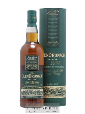 The Glendronach 15 years Of. Revival Pedro Ximenez and Spanish Oloroso Sherry Casks ---- - Lot de 1 Bouteille