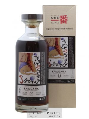 Karuizawa 33 years 1980 Number One Drinks J'avance vers le Futur Ex-Bourbon Cask n°6431 - bottled 2013 LMDW Artist   - Lot de 1 Bouteille