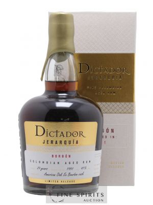 Dictador 29 years 1991 Of. Borbon Jerarquia ---- - Lot de 1 Bottle