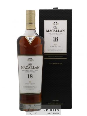 Macallan (The) 18 years Of. Sherry Seasoned Oak Casks from Jerez - Annual 2020 Release   - Lot de 1 Bouteille