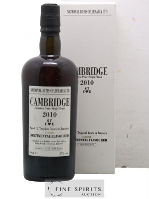 Cambridge 12 years 2010 Of. Mark ST C E - One of 4900 - bottled 2022 LM&V National Rums of Jamaica   - Lot of 1 Bottle