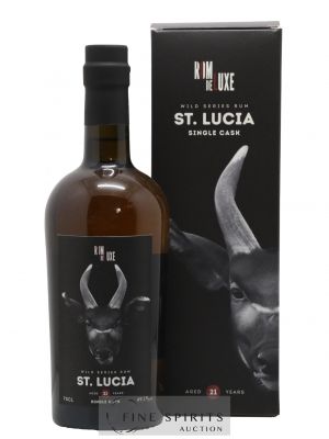 Rom de Luxe 21 years 2000 Of. St. Lucia Barrel n°6 - One of 170 - bottled 2021 Wild Series   - Lot de 1 Bouteille