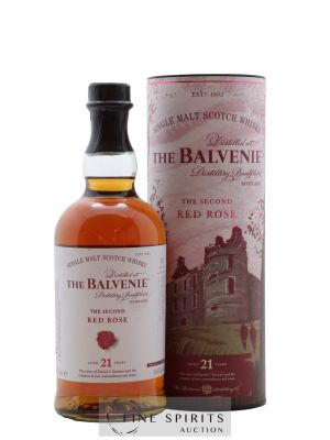 Balvenie (The) 21 years Of. The Second Red Rose   - Lot of 1 Bottle