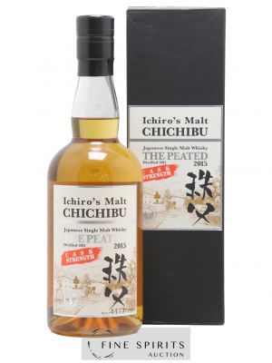 Chichibu 2011 Of. The Peated Cask Strength 2015 Release - One of 5980 bottles Ichiro's Malt   - Lot of 1 Bottle