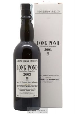 Long Pond 15 years 2003 Of. Mark TECA - One of 2484 - bottled 2018 LM&V National Rums of Jamaica   - Lot de 1 Bouteille