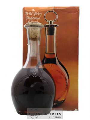 Wild Turkey Of. Wedgwood Crystal Decanter ---- - Lot de 1 Bouteille