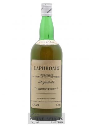 Laphroaig 10 years Of. (1L) ---- - Lot de 1 Bouteille