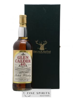 Glen Calder 40 years 1949 Gordon & MacPhail bottled 1989   - Lot de 1 Bouteille