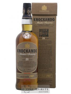Knockando 21 years 1987 Of. Master Reserve ---- - Lot de 1 Bouteille