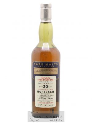 Mortlach 20 years 1978 Of. Rare Malts Selection Natural Cask Strengh - bottled 1998 Limited Edition 