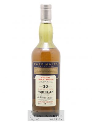 Port Ellen 20 years 1978 Of. Rare Malts Selection Natural Cask Strengh - bottled 1998 Limited Edition ---- - Lot de 1 Bouteille