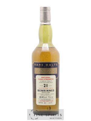 Benrinnes 21 years 1974 Of. Rare Malts Selection Natural Cask Strengh Limited Edition ---- - Lot de 1 Bouteille