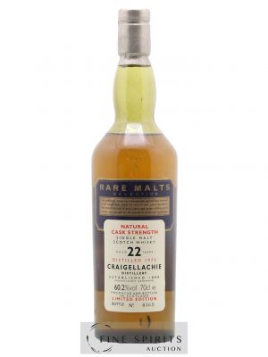 Craigellachie 22 years 1973 Of. Rare Malts Selection Natural Cask Strengh Limited Edition ---- - Lot de 1 Bouteille