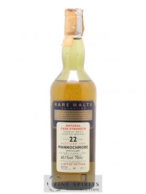 Mannochmore 22 years 1974 Of. Rare Malts Selection Natural Cask Strengh - bottled 1997 Limited Edition ---- - Lot de 1 Bouteille