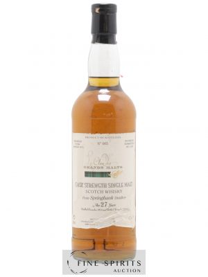 Springbank 27 years 1974 Ian Macleod Hogshead n°2284 - One of 158 - bottled 2002 DDL Le Clan des Grands Malts   - Lot of 1 Bottle