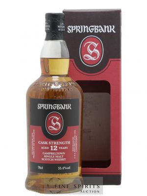 Springbank 12 years Of. Cask Strength   - Lot de 1 Bouteille