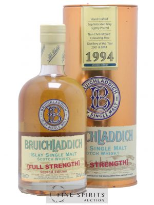 Bruichladdich 11 years 1994 Of. Second Edition Full Strength   - Lot of 1 Bottle