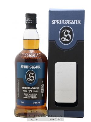 Springbank 17 years 2002 Of. One of 9200 bottles - Bottled 2020 Madeira Wood ---- - Lot de 1 Bottle