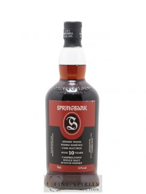 Springbank 10 years 2012 Of. Sherry Wood Pedro Ximénez Cask matured - One of 10800 - bottled 2022 ---- - Lot de 1 Bottle