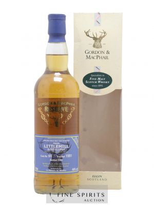 Littlemill 1991 Gordon & MacPhail Reserve Cask n°94 - One of 287 - bottled 2009 LMDW Limited Edition   - Lot of 1 Bottle