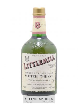 Littlemill 8 years Of. Dumpy Bottle   - Lot de 1 Bouteille