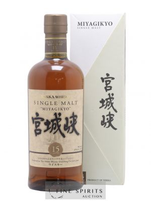 Miyagikyo 15 years Of. Nikka Whisky ---- - Lot de 1 Bottle