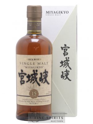 Miyagikyo 15 years Of. Nikka Whisky   - Lot of 1 Bottle