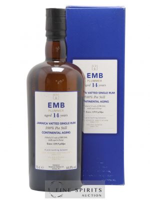 EMB Plummer 14 years Velier Continental Aging E&A Scheer Joint bottling   - Lot de 1 Bouteille