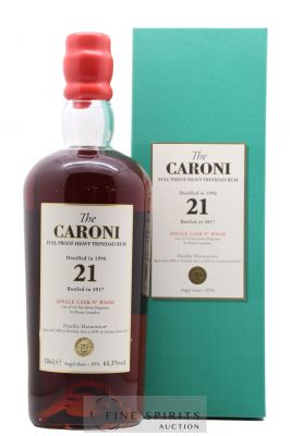 Caroni 21 years 1996 Of. Single Cask n°R5620 - One of 119 - bottled 2017 Velier 70th Anniversary Full Proof (1.5L) ---- - Lot de 1 Magnum