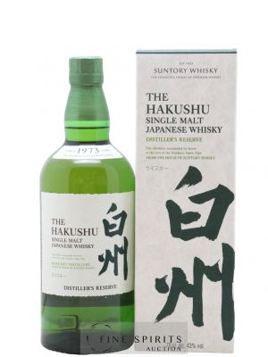 Hakushu Of. Distiller's Reserve   - Lot of 1 Bottle