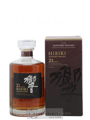 Hibiki 21 years Of. Suntory   - Lot de 1 Bouteille