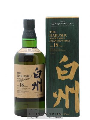 Hakushu 18 years Of.   - Lot of 1 Bottle