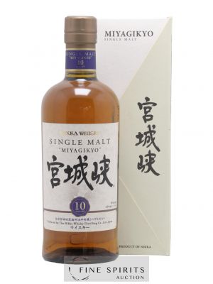 Miyagikyo 10 years Of. Nikka Whisky ---- - Lot de 1 Bottle