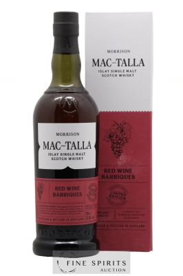 Mac-Talla Morrison Red Wine Barriques Limited Edition   - Lot of 1 Bottle