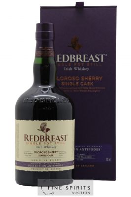 Redbreast 21 years 2000 Of. Collection Antipodes Oloroso Sherry Cask n°21285 - One of 546 LMDW Single Pot Still ---- - Lot de 1 Bottle