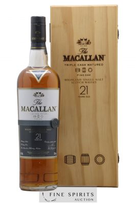 Macallan (The) 21 years Of. Fine Oak Triple Cask Matured   - Lot of 1 Bottle