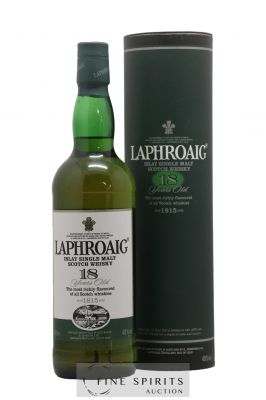 Laphroaig 18 years Of.   - Lot de 1 Bouteille